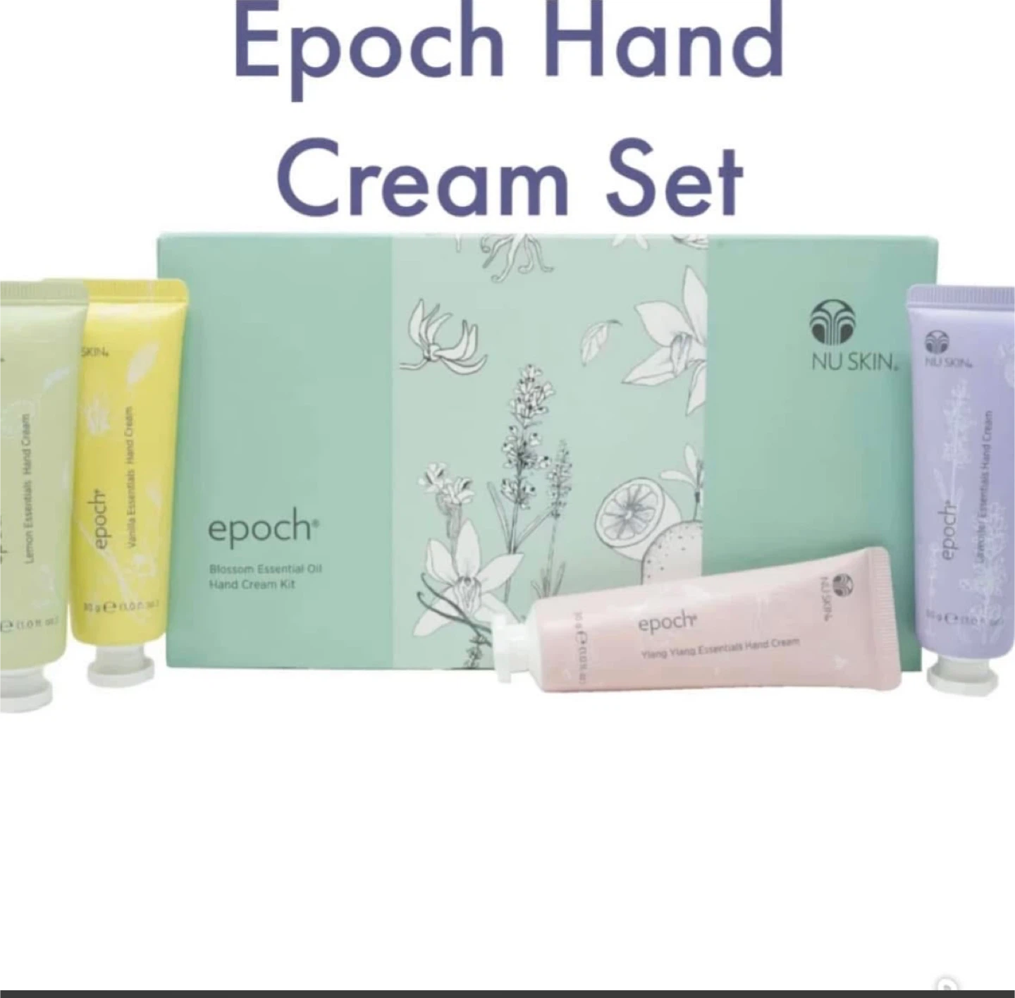 Epoch Blossom Essential Oil Hand Cream Set - Nu Skin