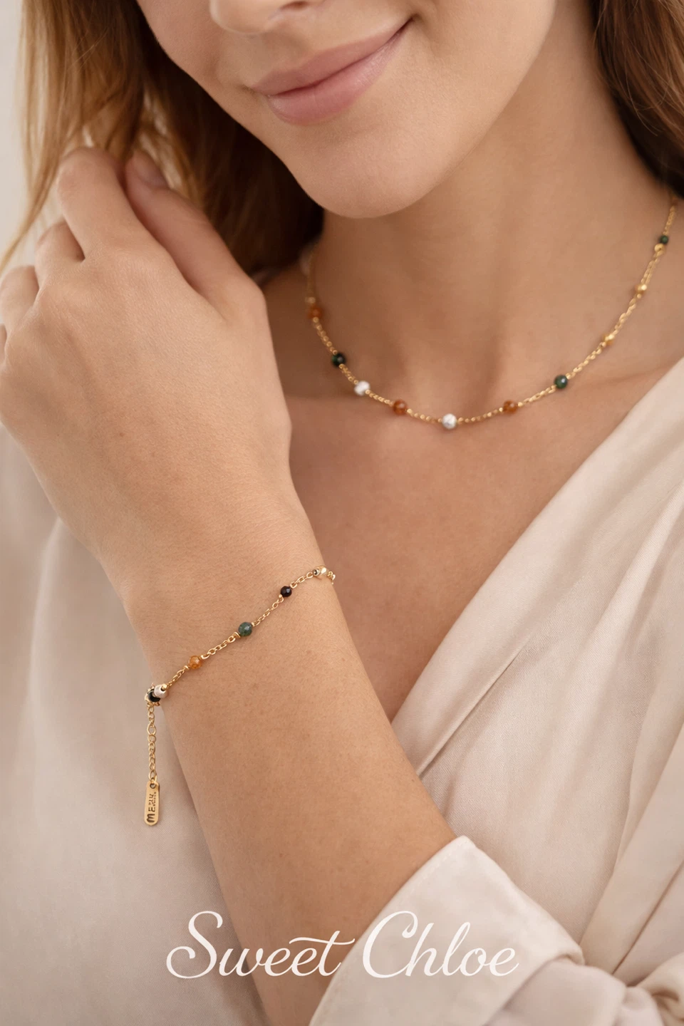 Sweet Chloe Beaded Bracelet with Free Pouch - photo 2