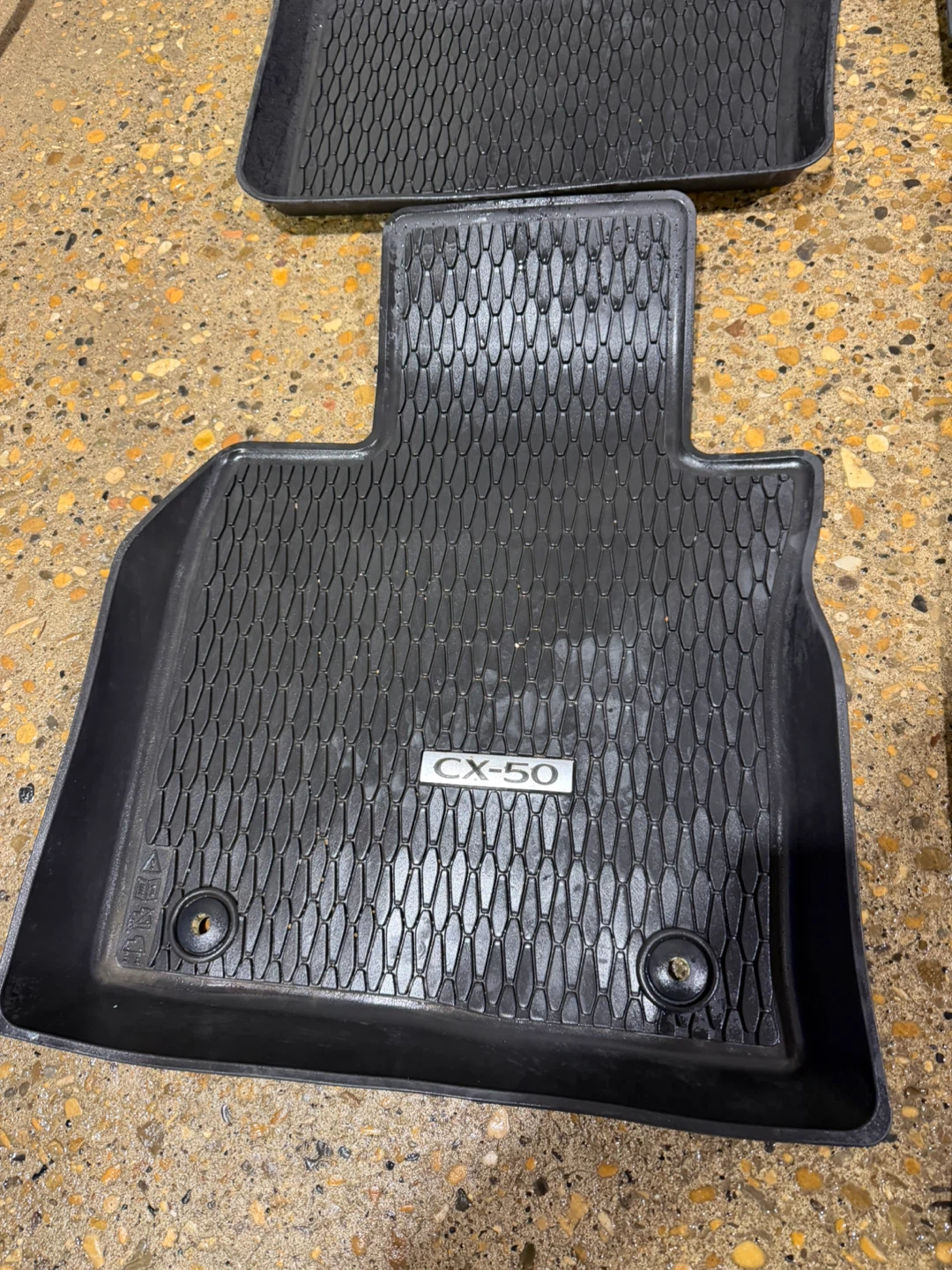 Mazda CX-50 OEM All-Weather Floor Mats (Front & back rows) - photo 2