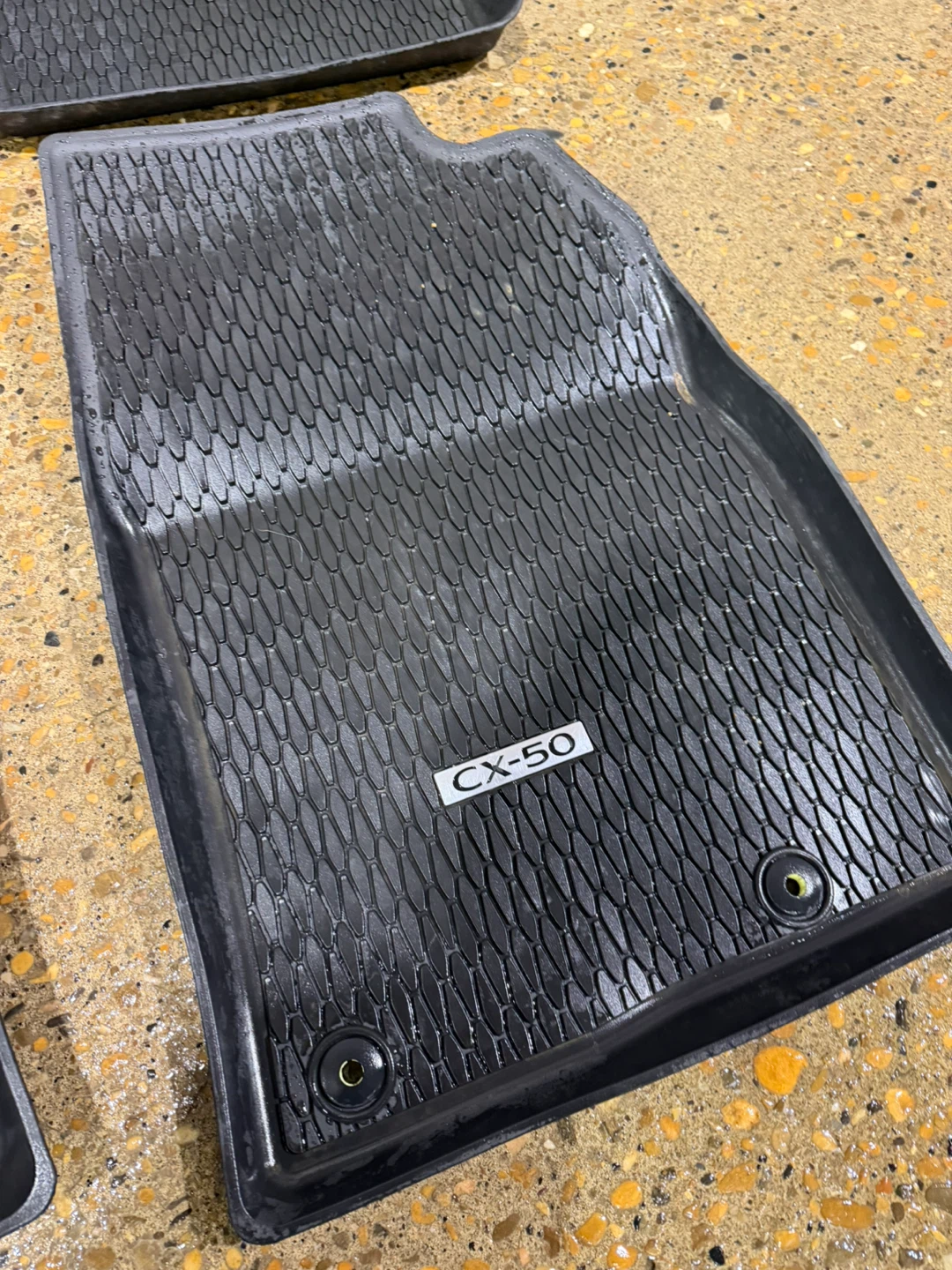 Mazda CX-50 OEM All-Weather Floor Mats (Front & back rows) - photo 3