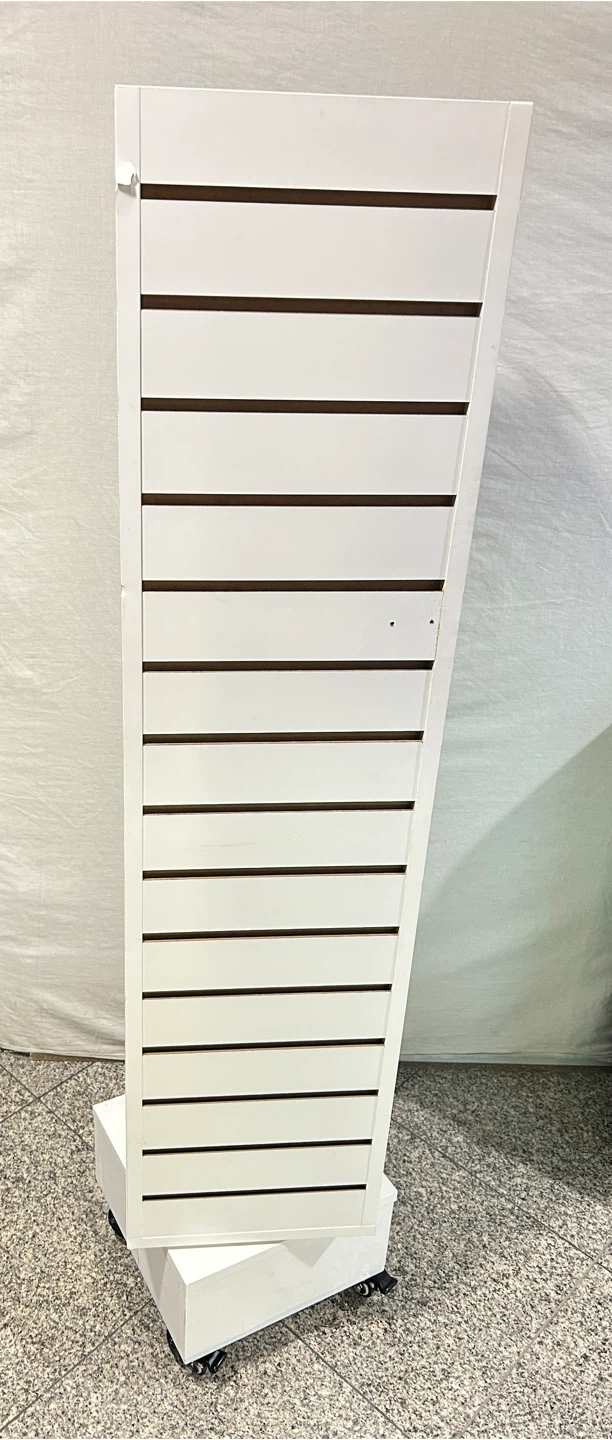White Slatwall Display Tower - photo 2