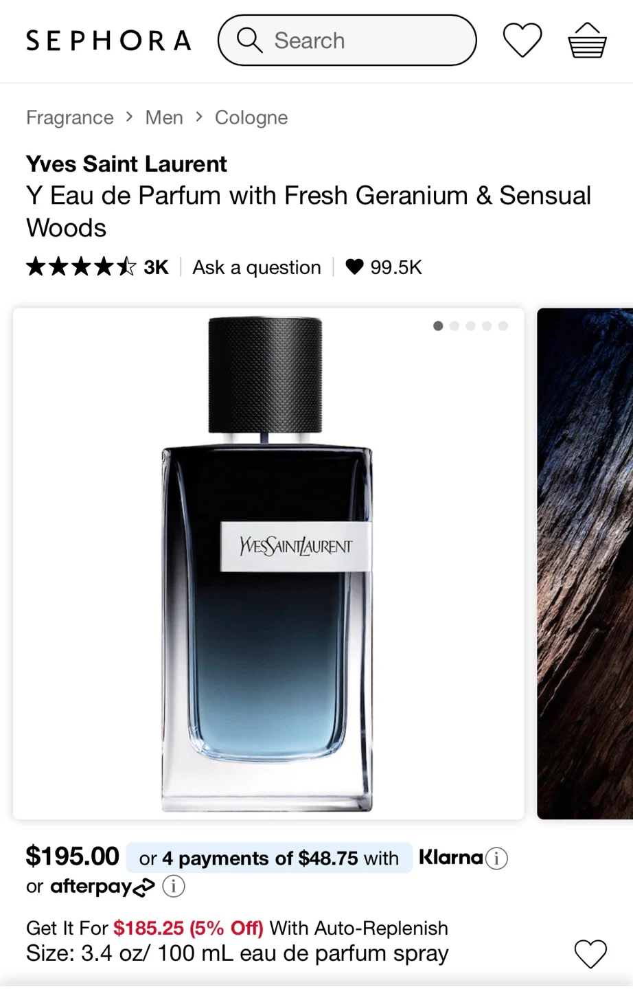 Yves Saint Laurent Y Eau de Parfum for Men, 100ml - photo 5