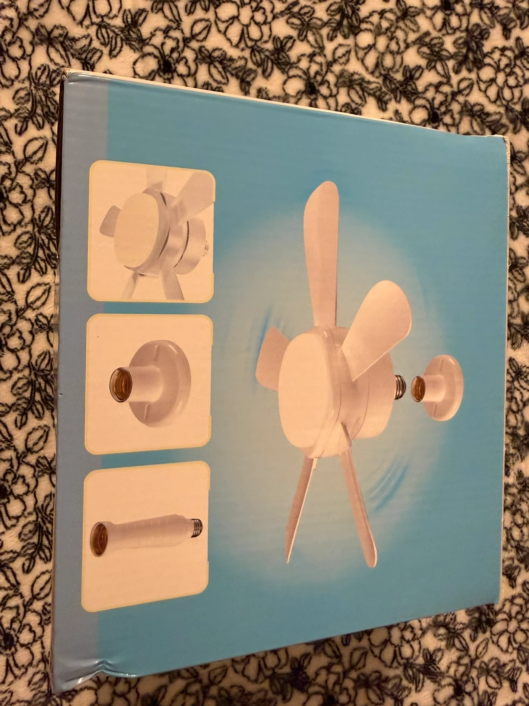 LED Socket Fan with Remote Control - photo 4
