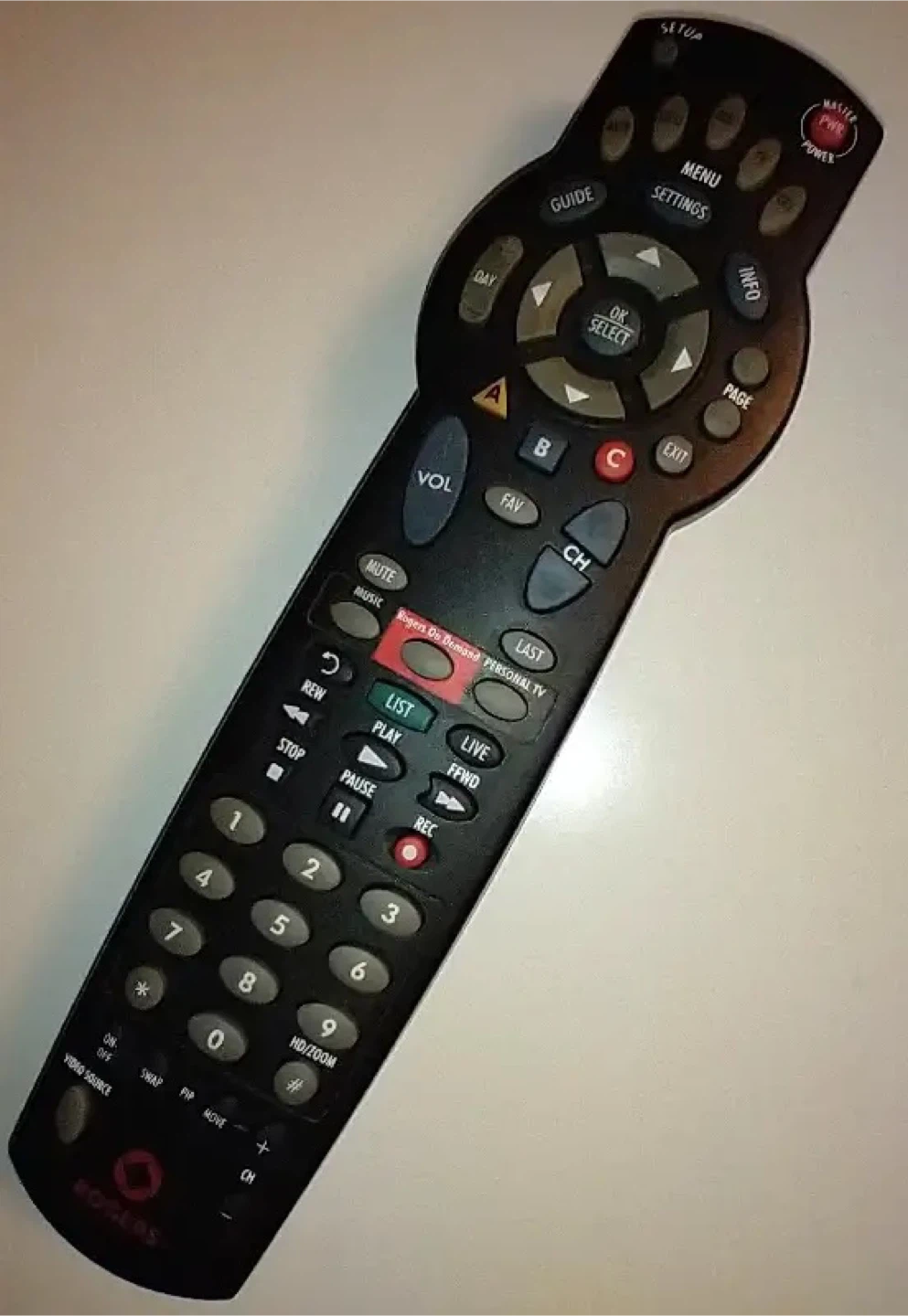 Rogers Remote Control