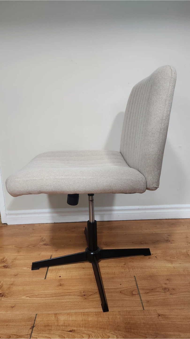 Light Beige Fabric Office Chair - photo 4
