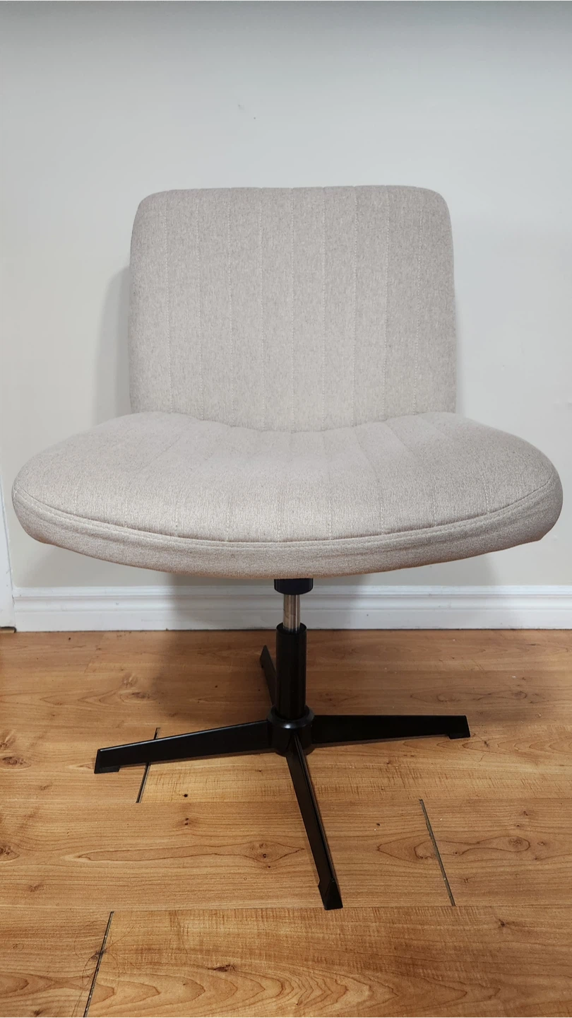 Light Beige Fabric Office Chair - photo 3
