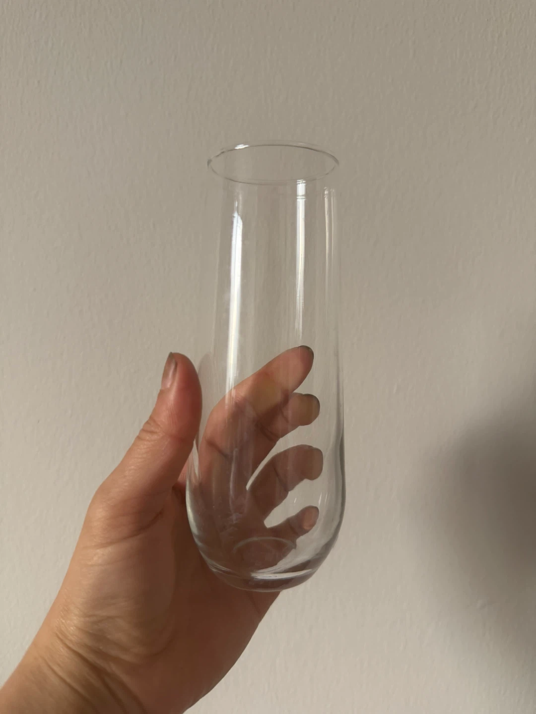 Set of 6 Clear Stemless Wine Glasses - photo 3