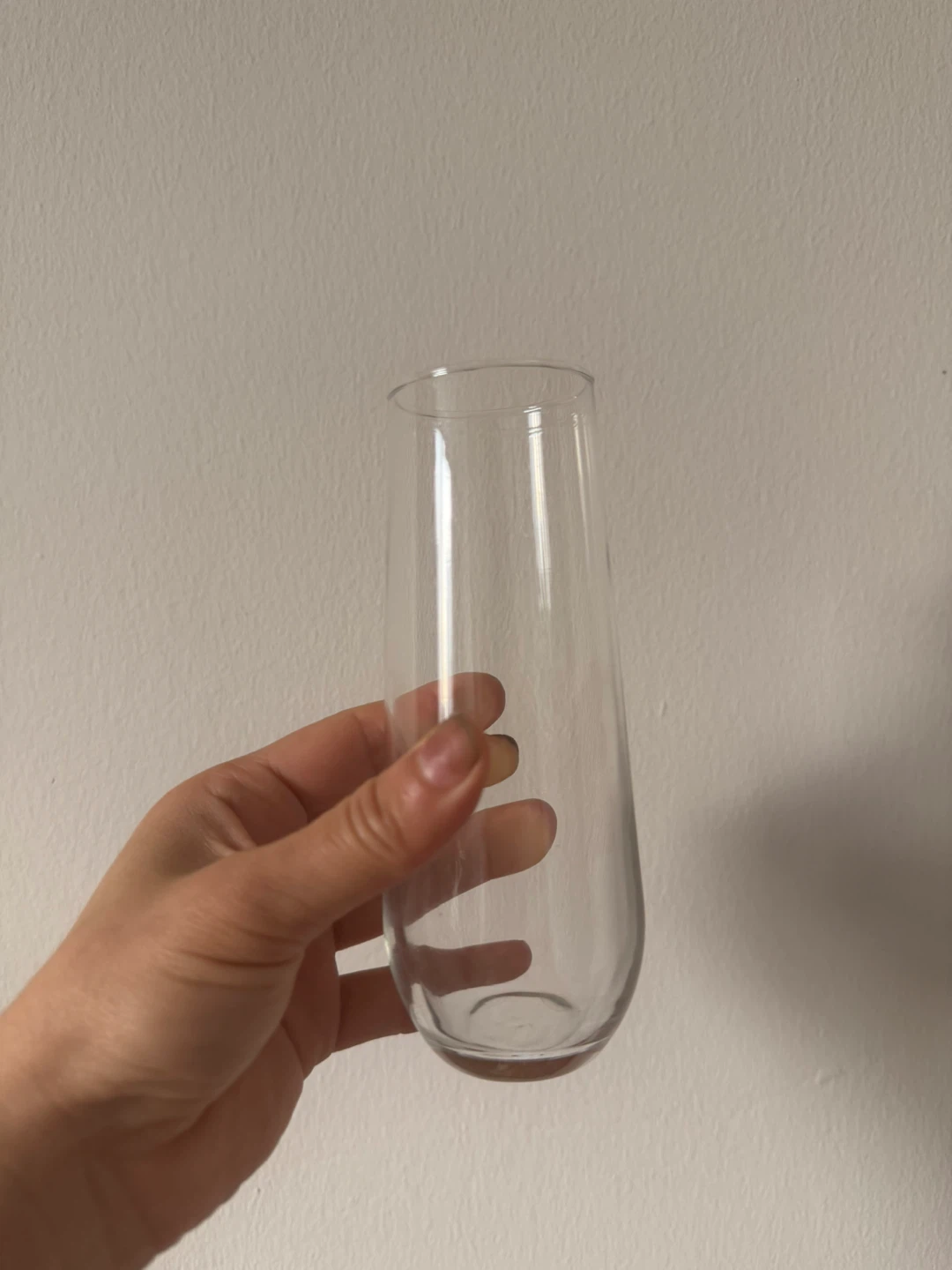 Set of 6 Clear Stemless Wine Glasses - photo 4