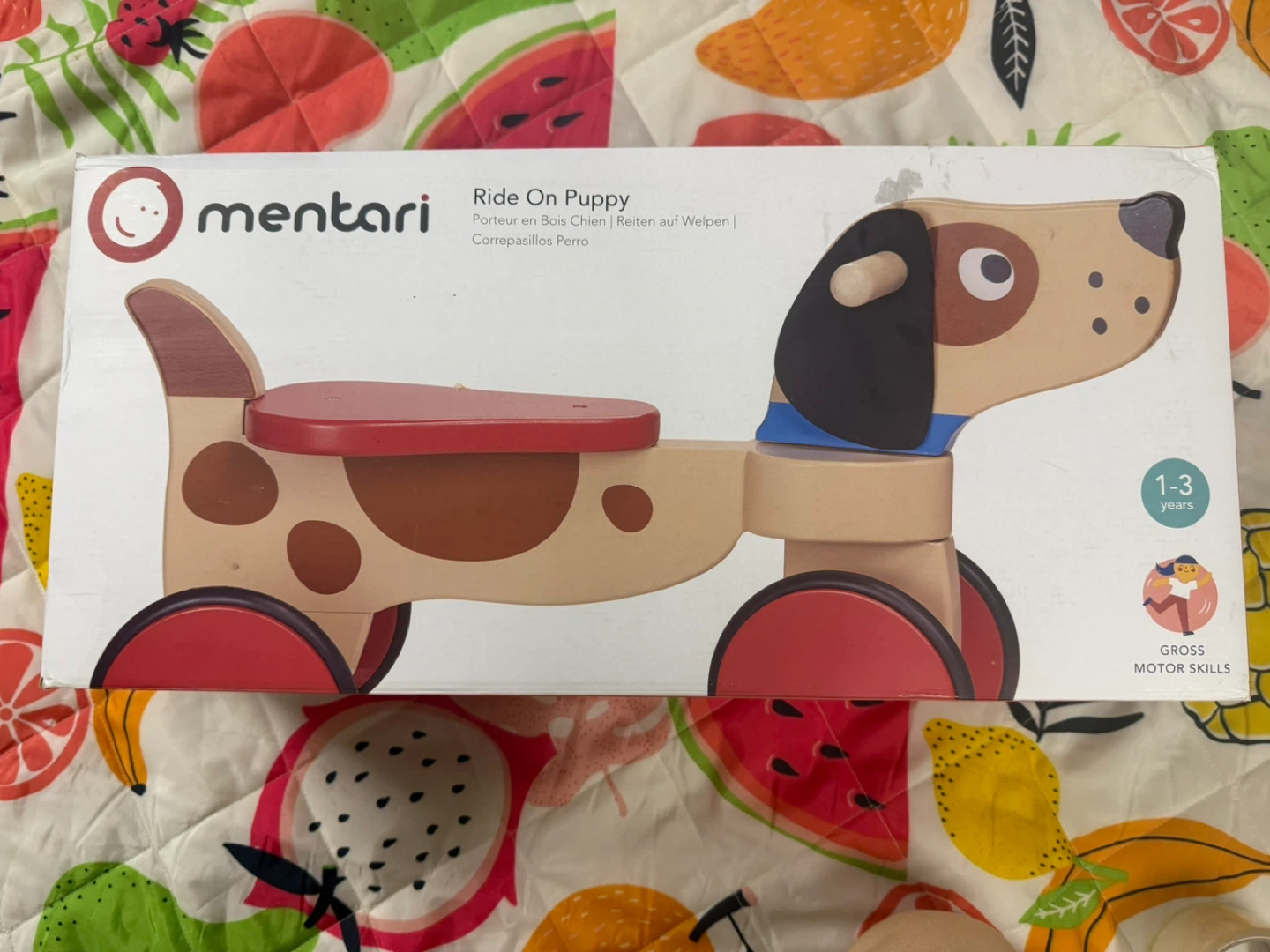 Mentari Ride On Puppy Wooden Balance Bike - photo 2