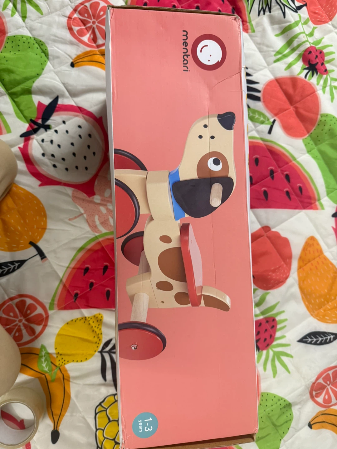 Mentari Ride On Puppy Wooden Balance Bike - photo 3