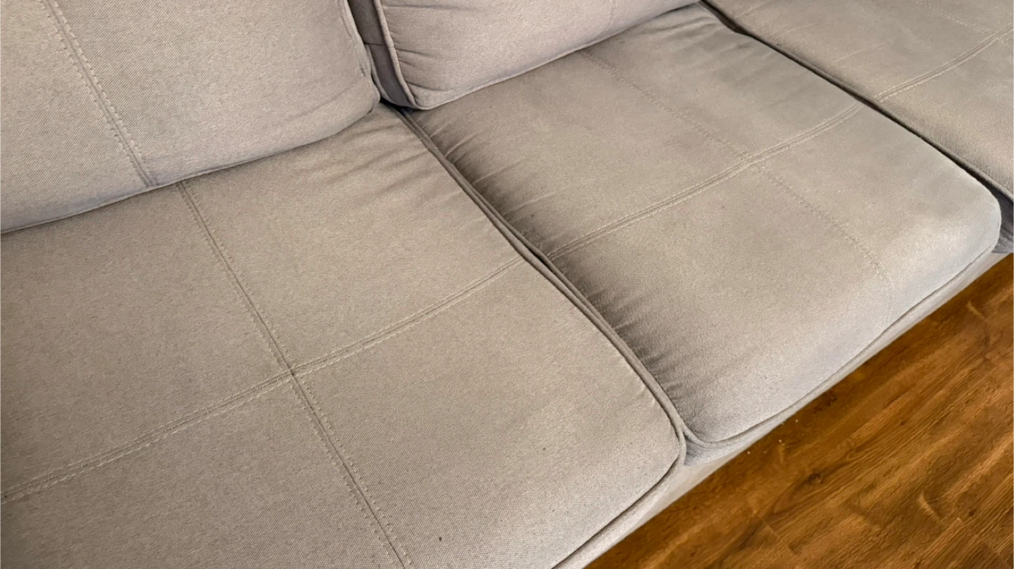 Grey Fabric Sofa & Love seat - photo 2