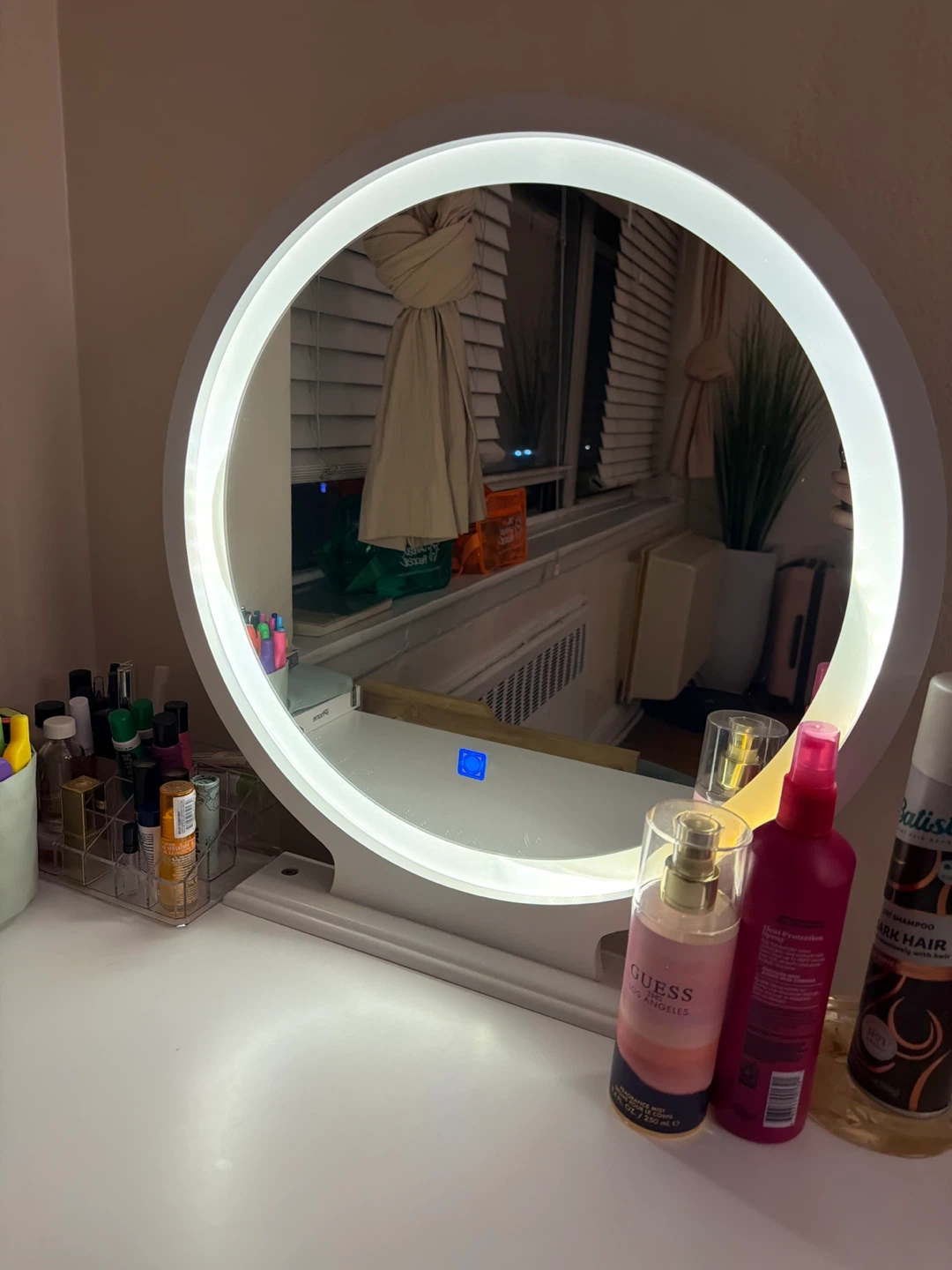 Vanity Makeup Table with LED Mirror - photo 3