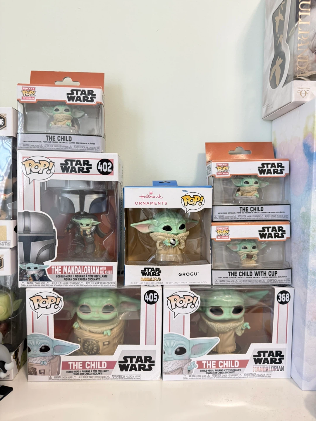 Star Wars The Child Funko Pop! and Hallmark Ornament Collection