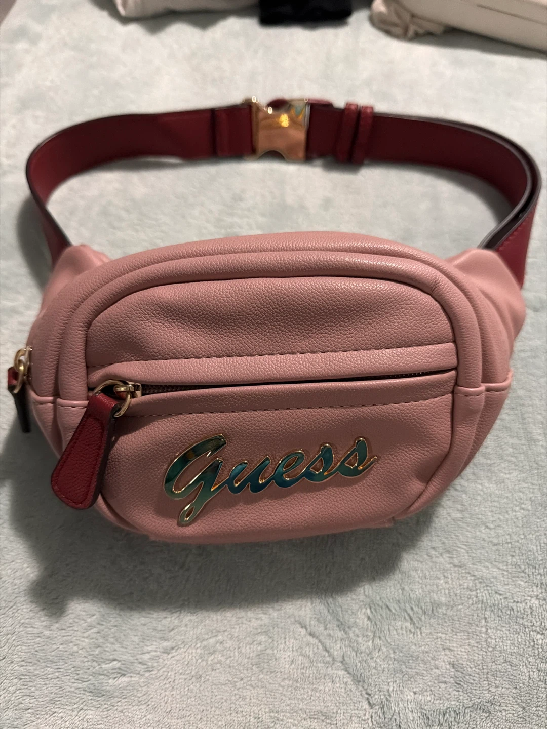 Guess Pink Fanny Pack Belt Bag