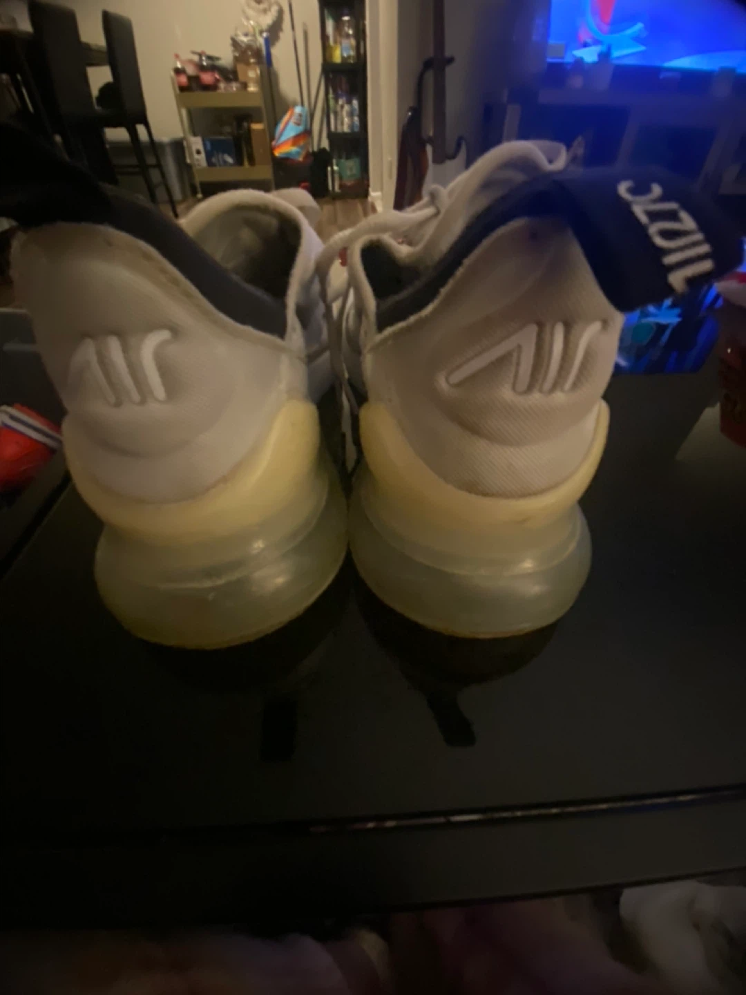 Nike Air Max 270 White Running Shoes - photo 5
