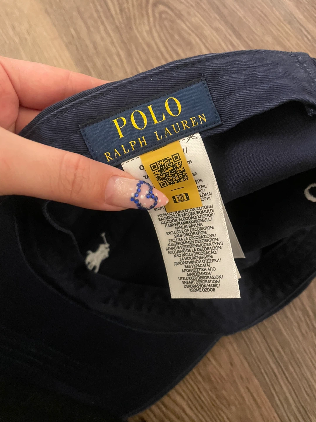 Polo Ralph Lauren Navy Blue Baseball Cap - photo 5