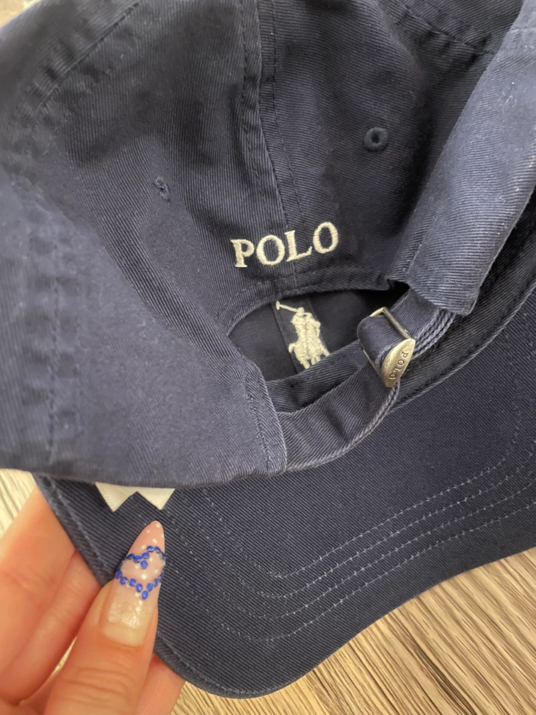 Polo Ralph Lauren Navy Blue Baseball Cap - photo 4