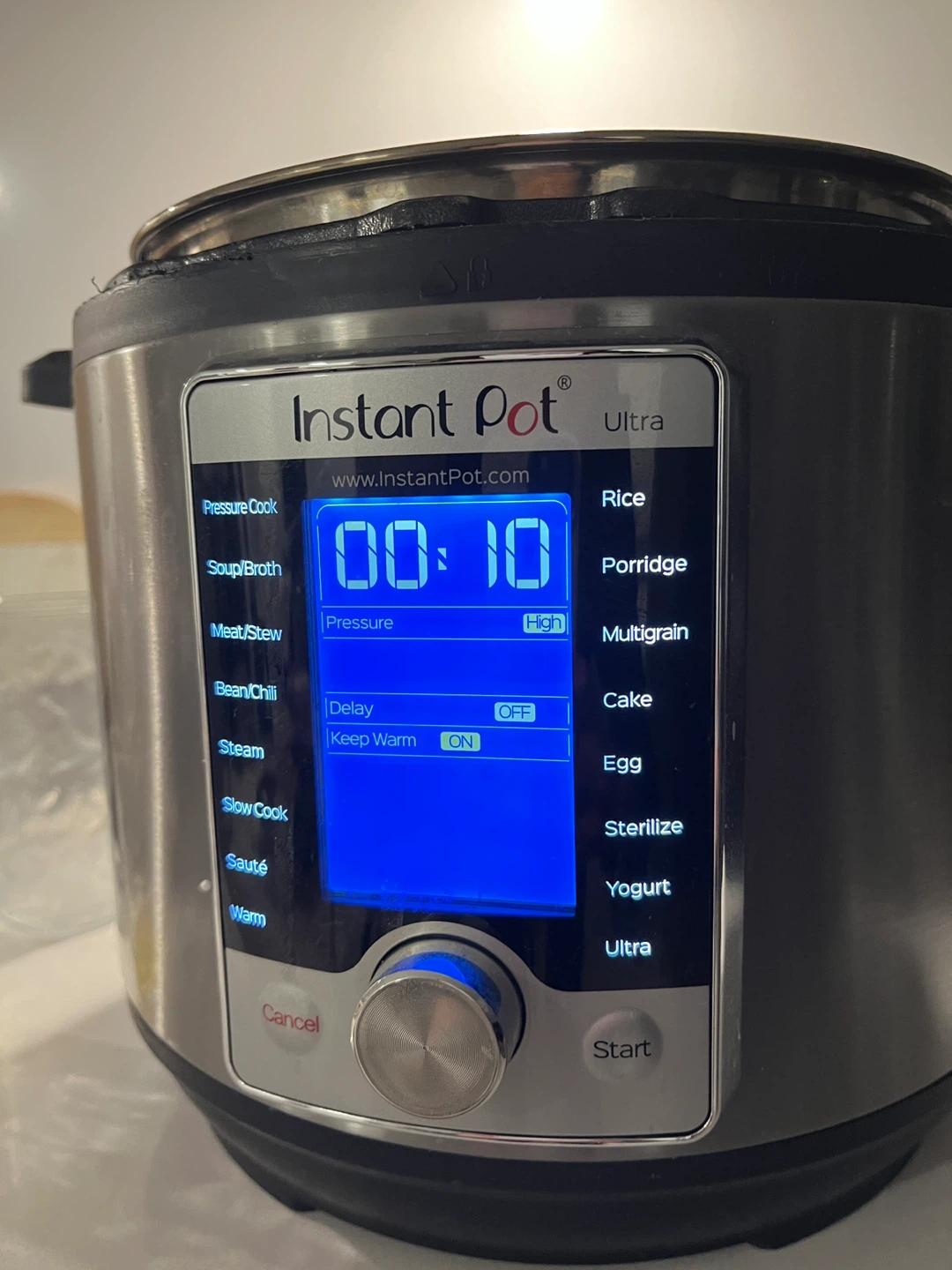 Instant Pot Ultra 60 10-in-1 Multicooker