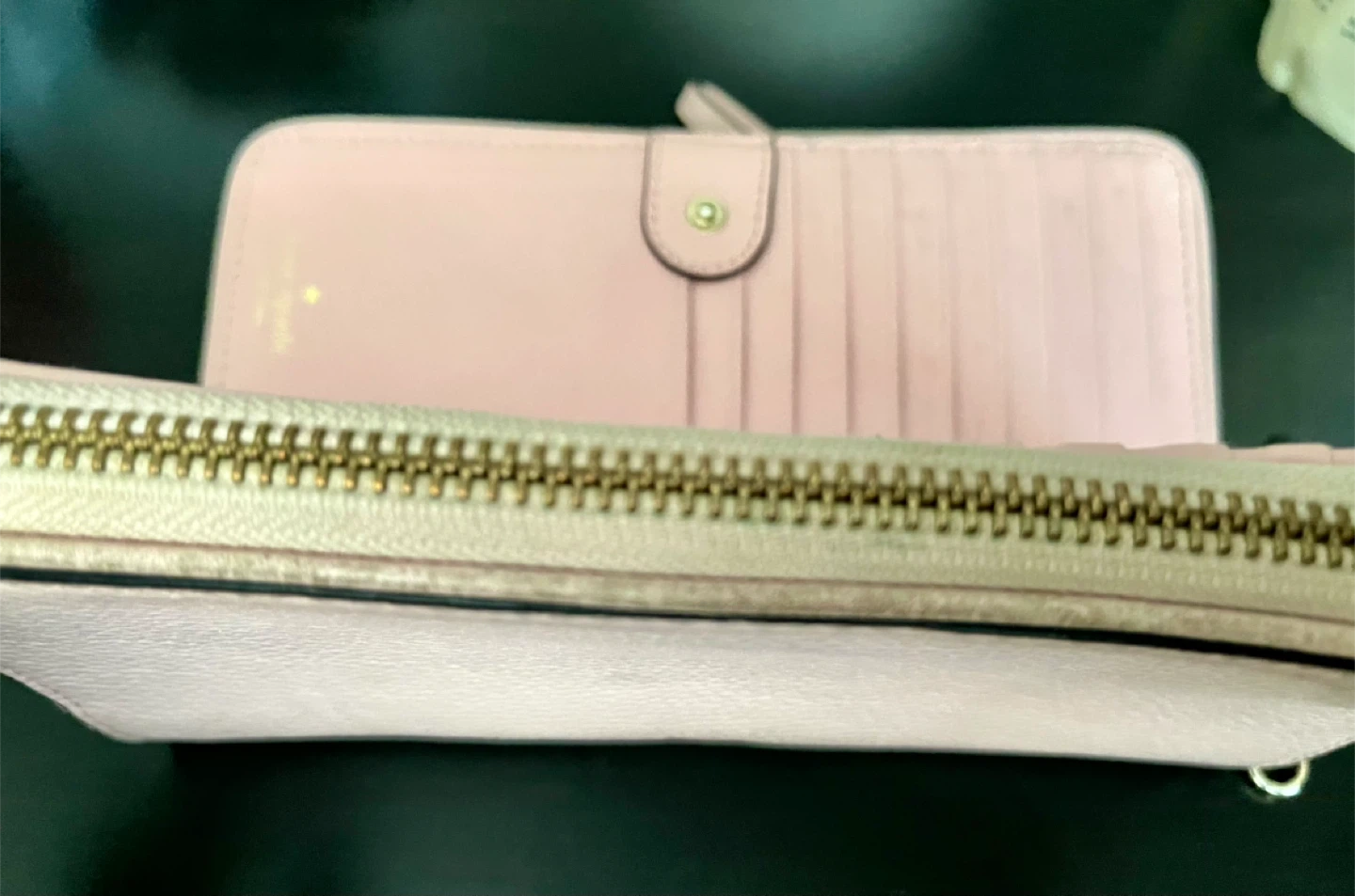 Kate Spade Pink Leather Wristlet Wallet🥕 - photo 3