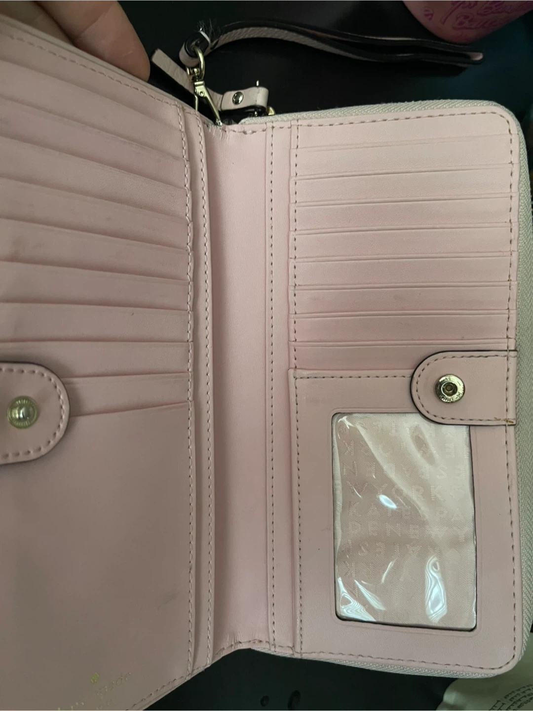 Kate Spade Pink Leather Wristlet Wallet🥕 - photo 5