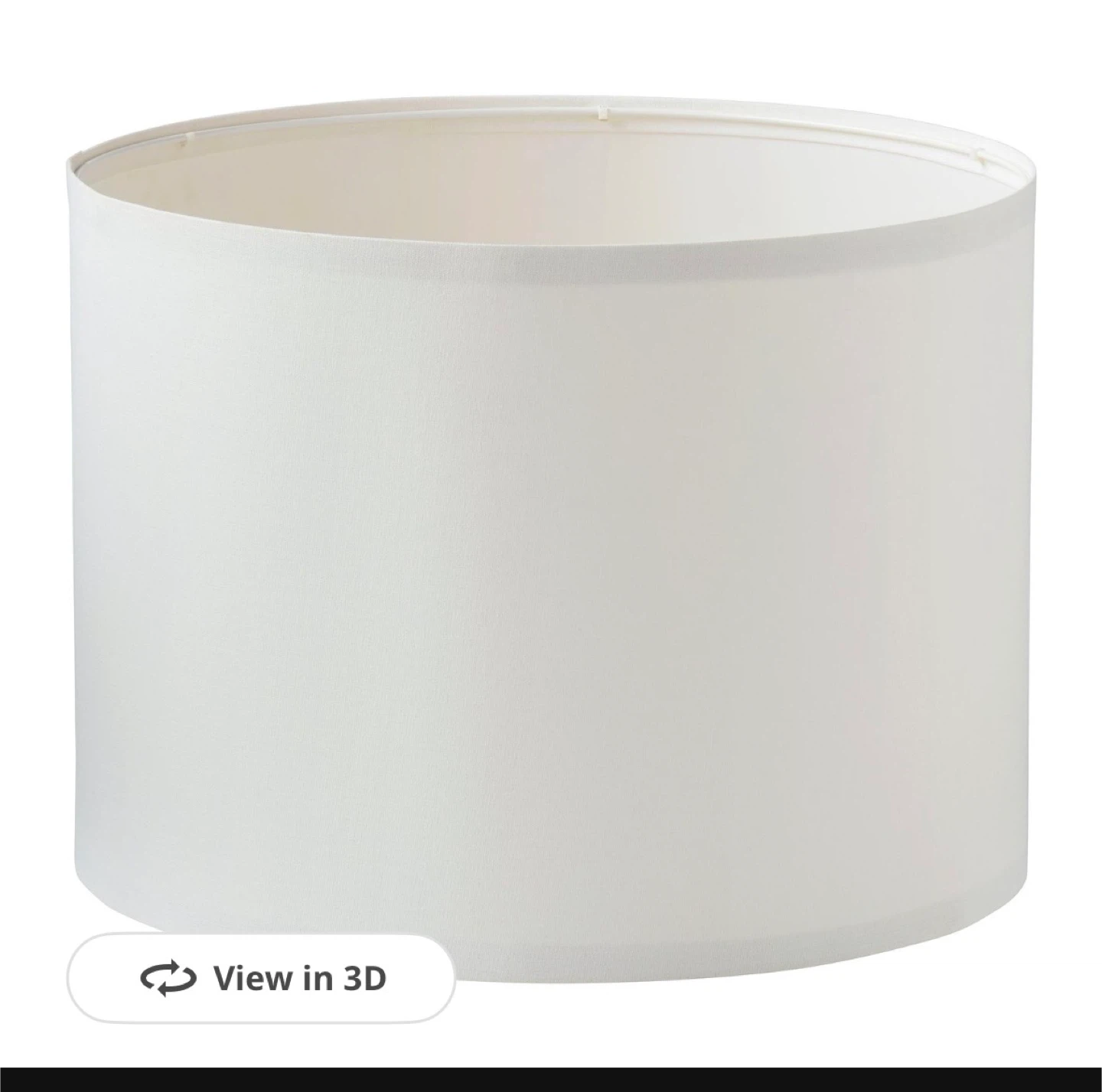 Cream Lamp Shade with Rope Design - photo 4