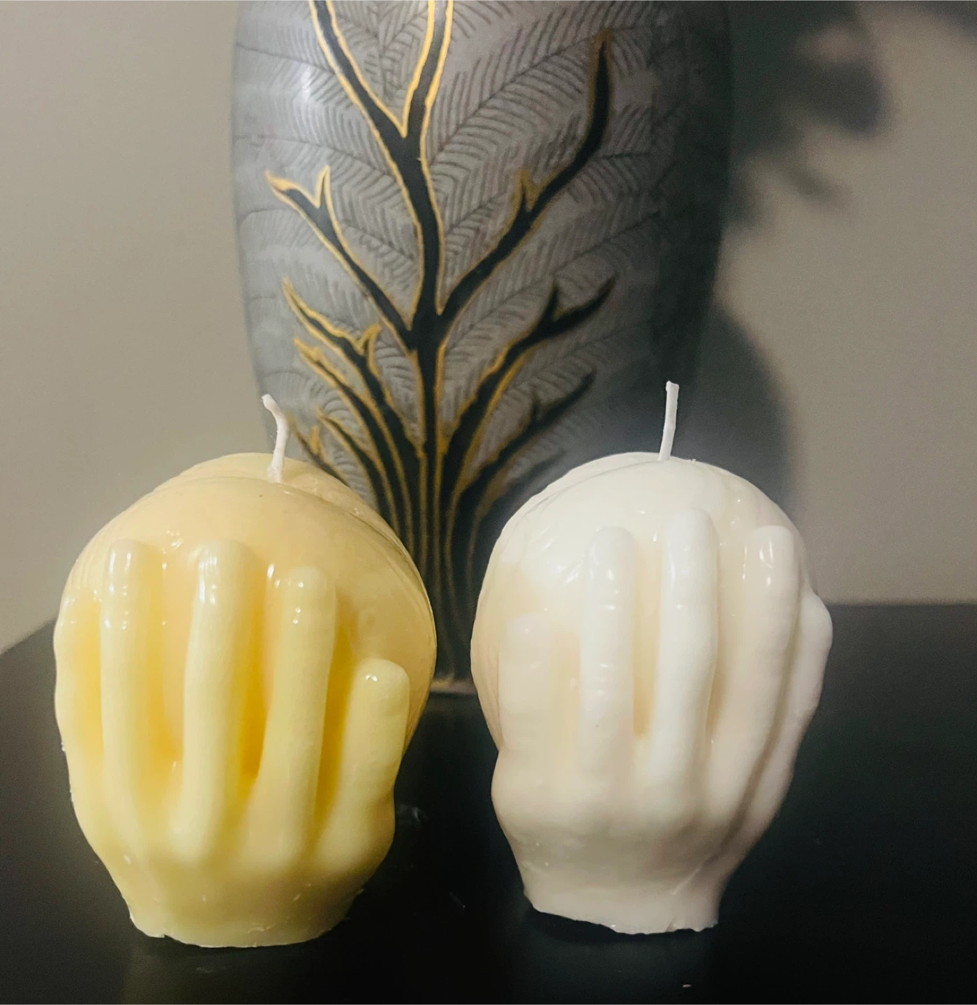 Hand-Shaped Heart Candles - photo 5