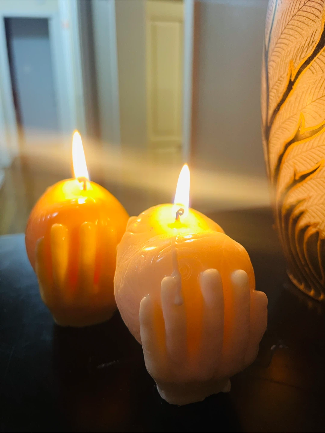Hand-Shaped Heart Candles - photo 2