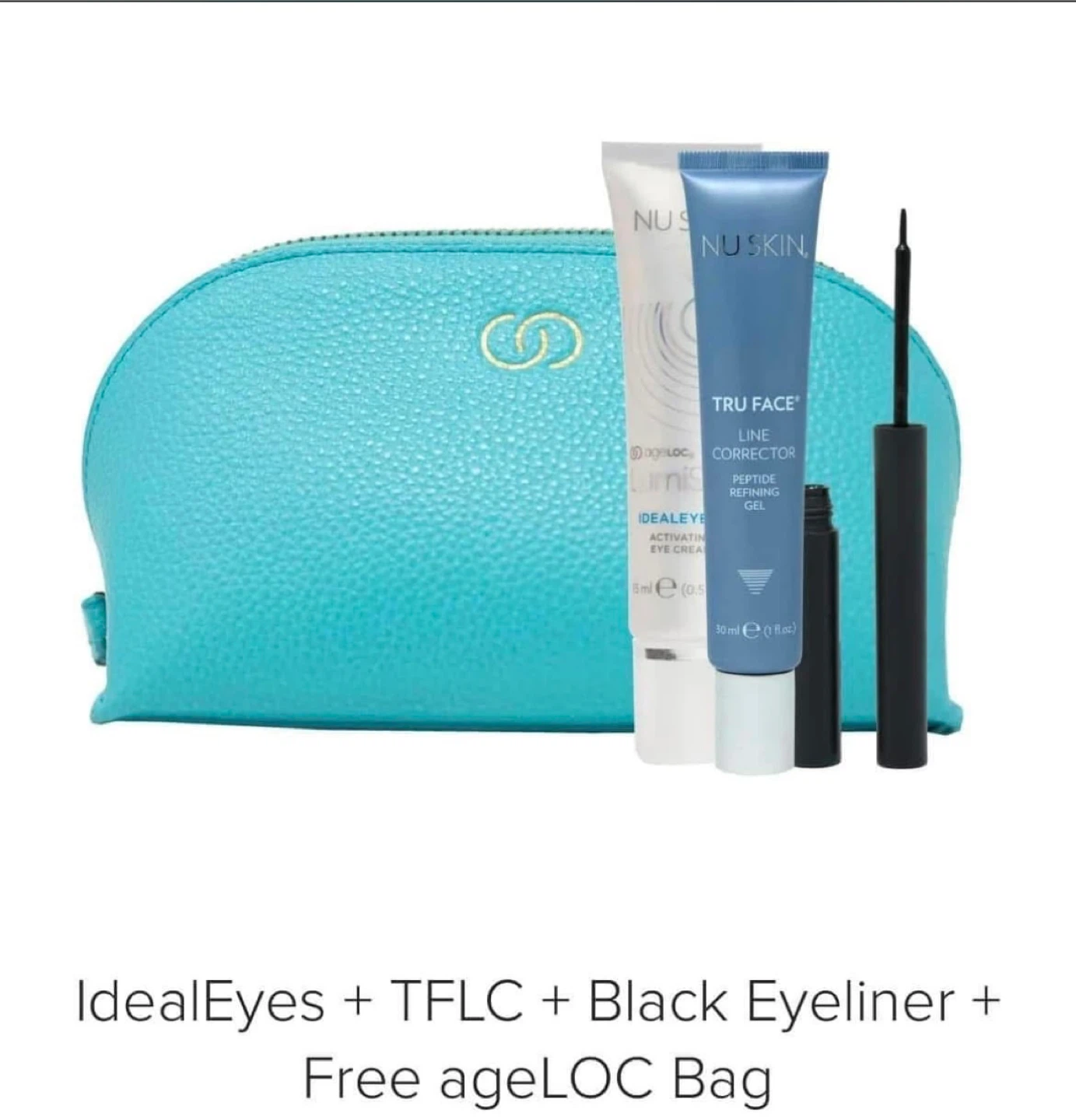 Nu Skin Tru Face Line Corrector & IdealEyes Eye Cream Set