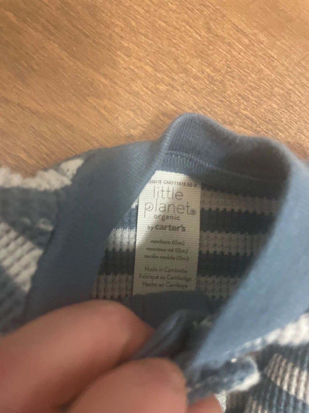 Carter's & Little Planet Organic Baby Sleepers (Newborn) - photo 4
