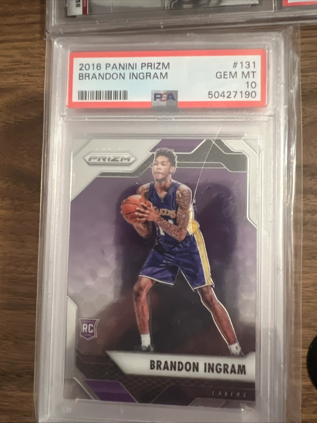 2016 Panini Prizm Brandon Ingram RC #131 GEM MT 10