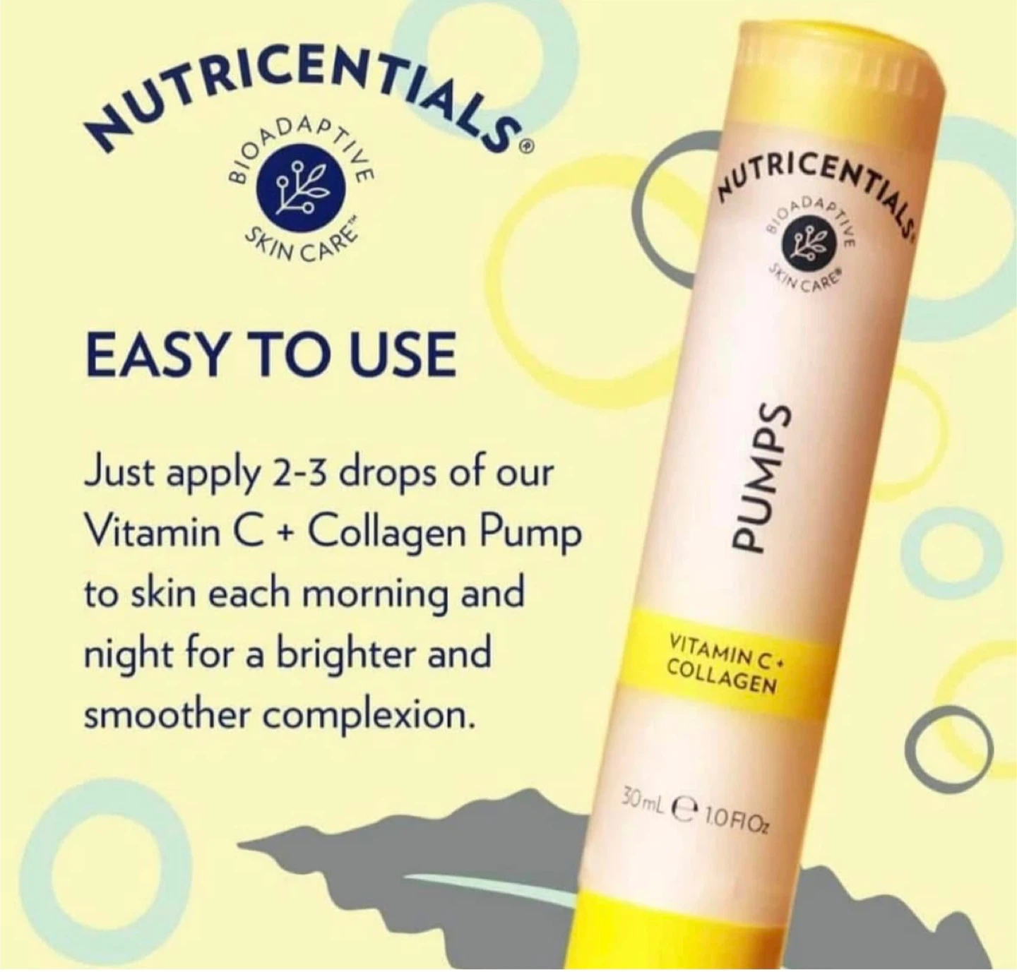 Nutricentials Vitamin C + Collagen Pumps 30ml - photo 2