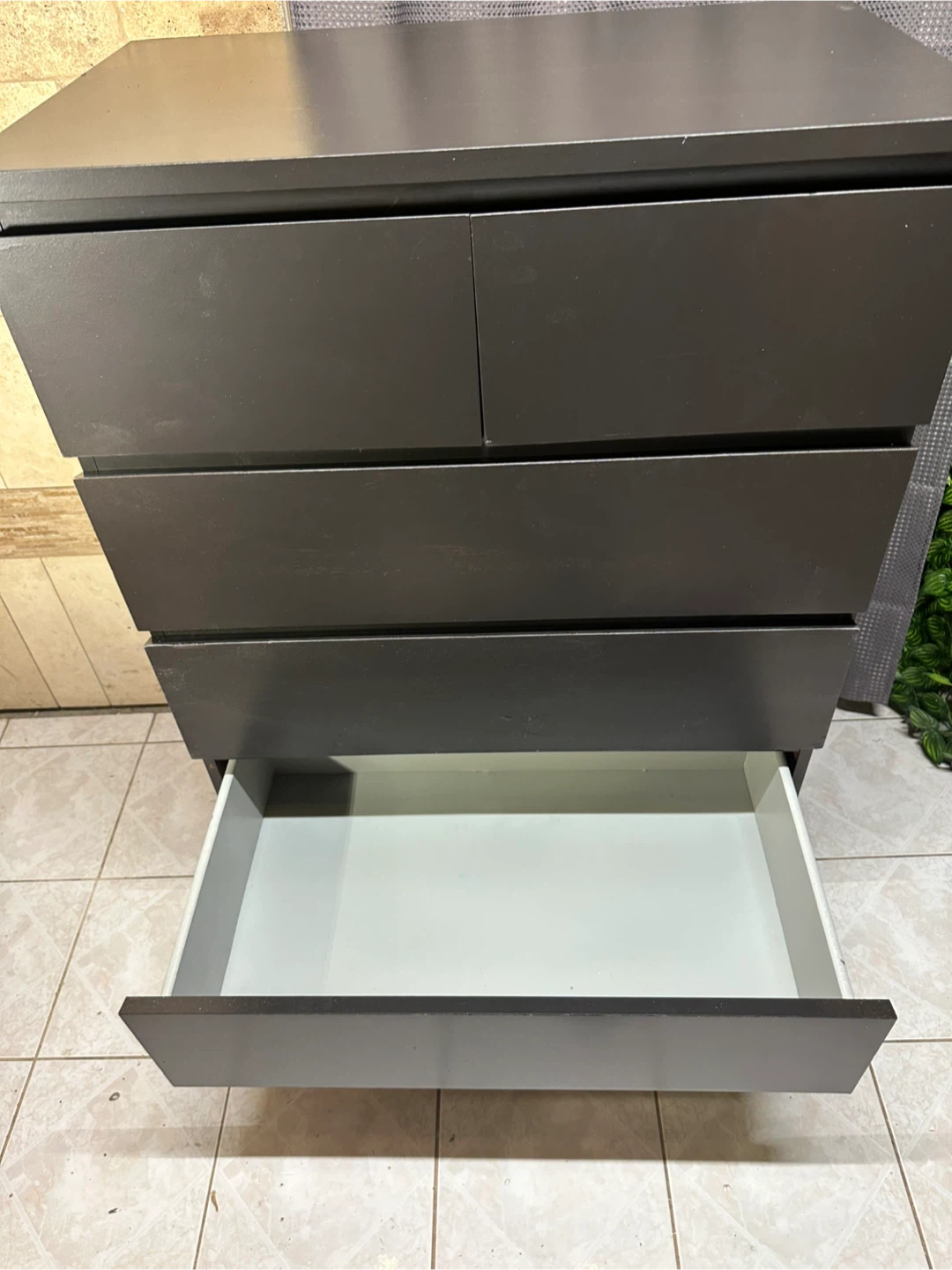 IKEA Dark Grey 6-Drawer Dresser - photo 5