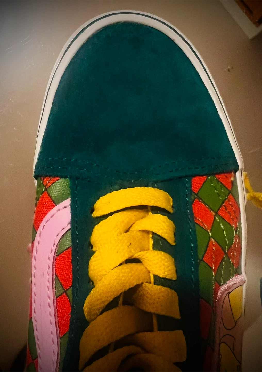 VANS x The Simpsons Moe's Tavern Sneakers M 6.5Y /W 8 - photo 3