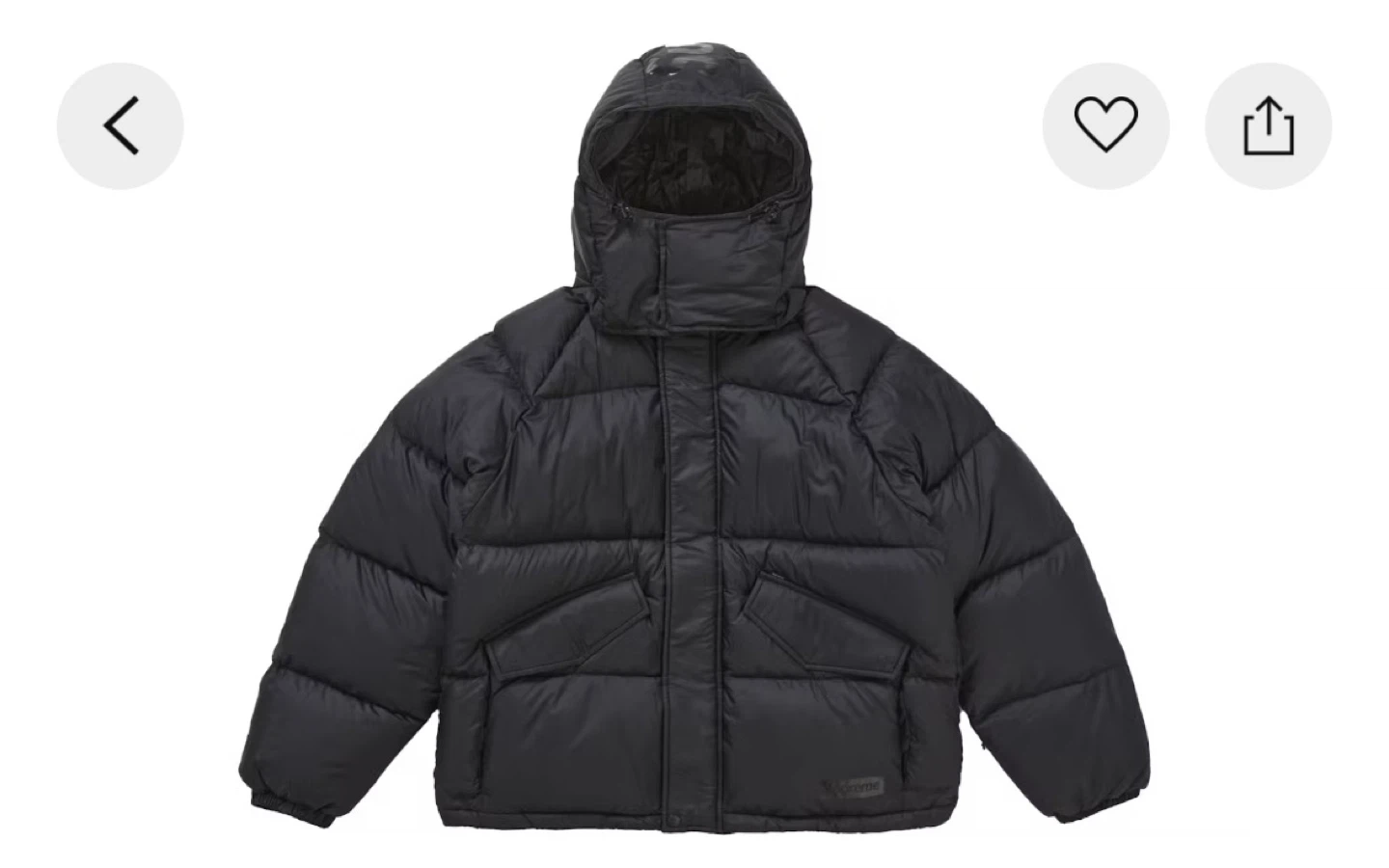 Supreme Puffer Jacket
