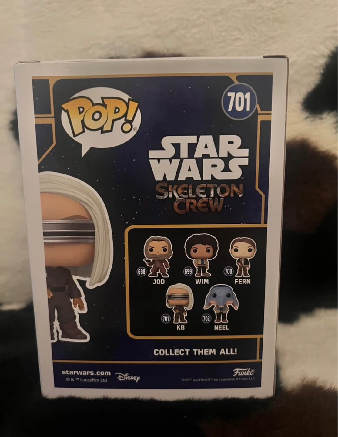 Funko Pop Star Wars Skeleton Crew KB - photo 2