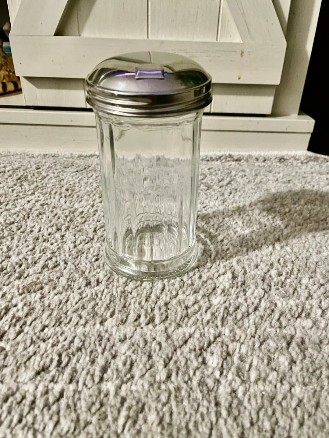 🥕Glass Sugar Dispenser with Metal Lid