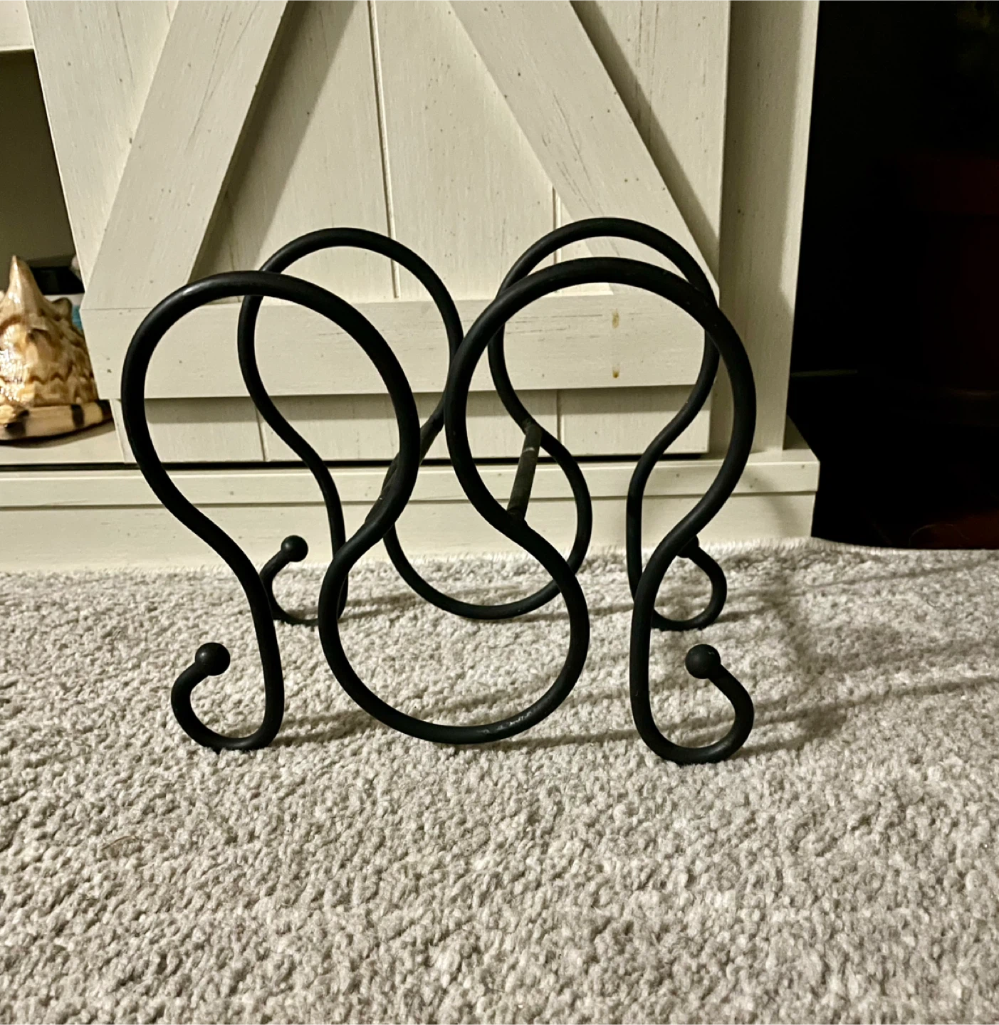 🥕Black Metal Wine Rack - photo 2