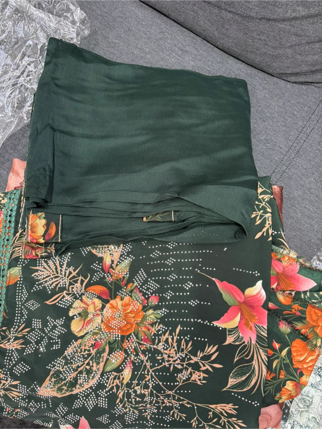 3 Piece Unstitched Salwar Kameez Suits - photo 2