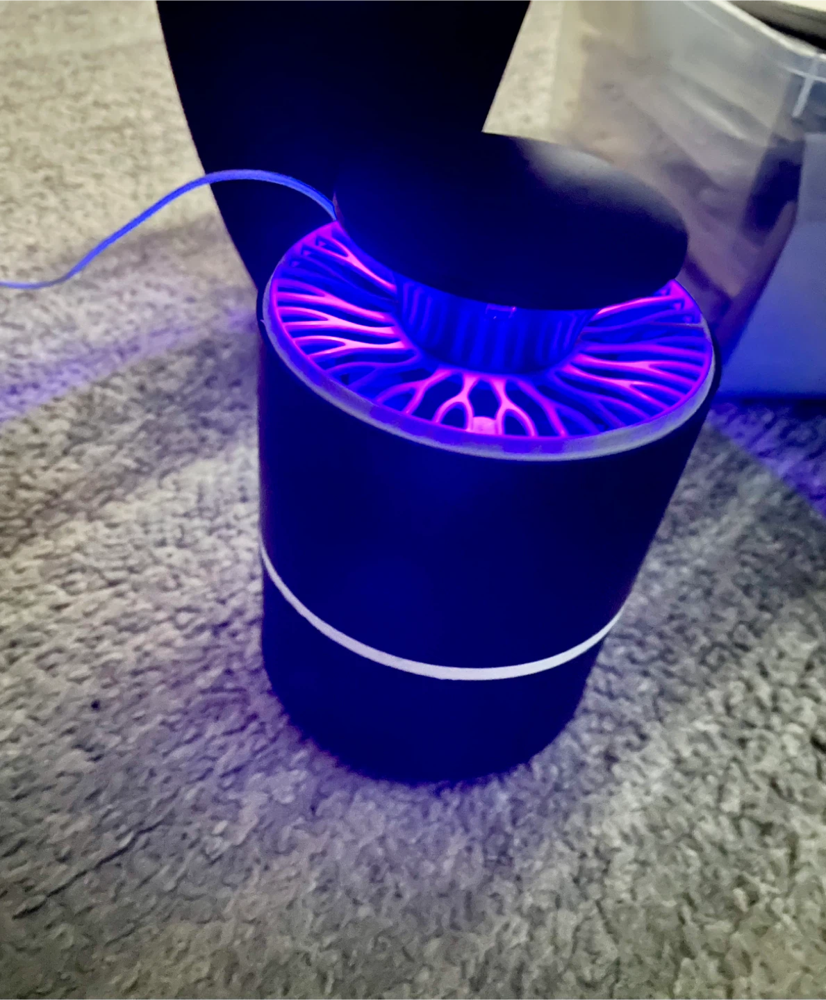 Black Electric Bug Zapper