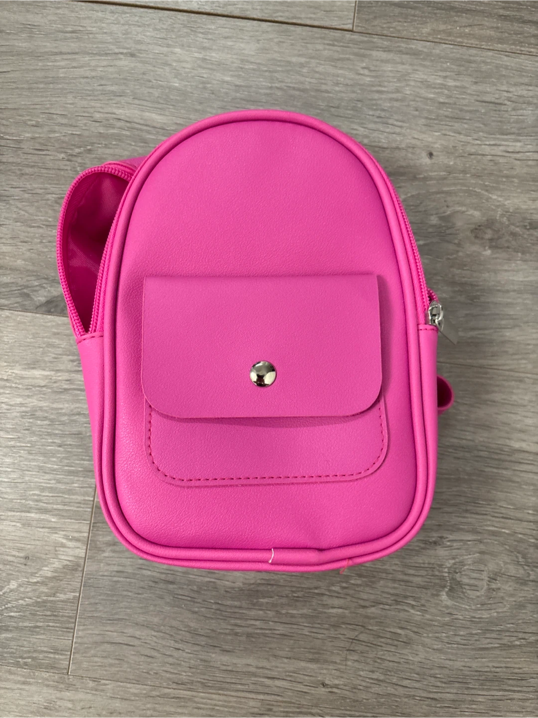 Hot Pink Backpack Purse