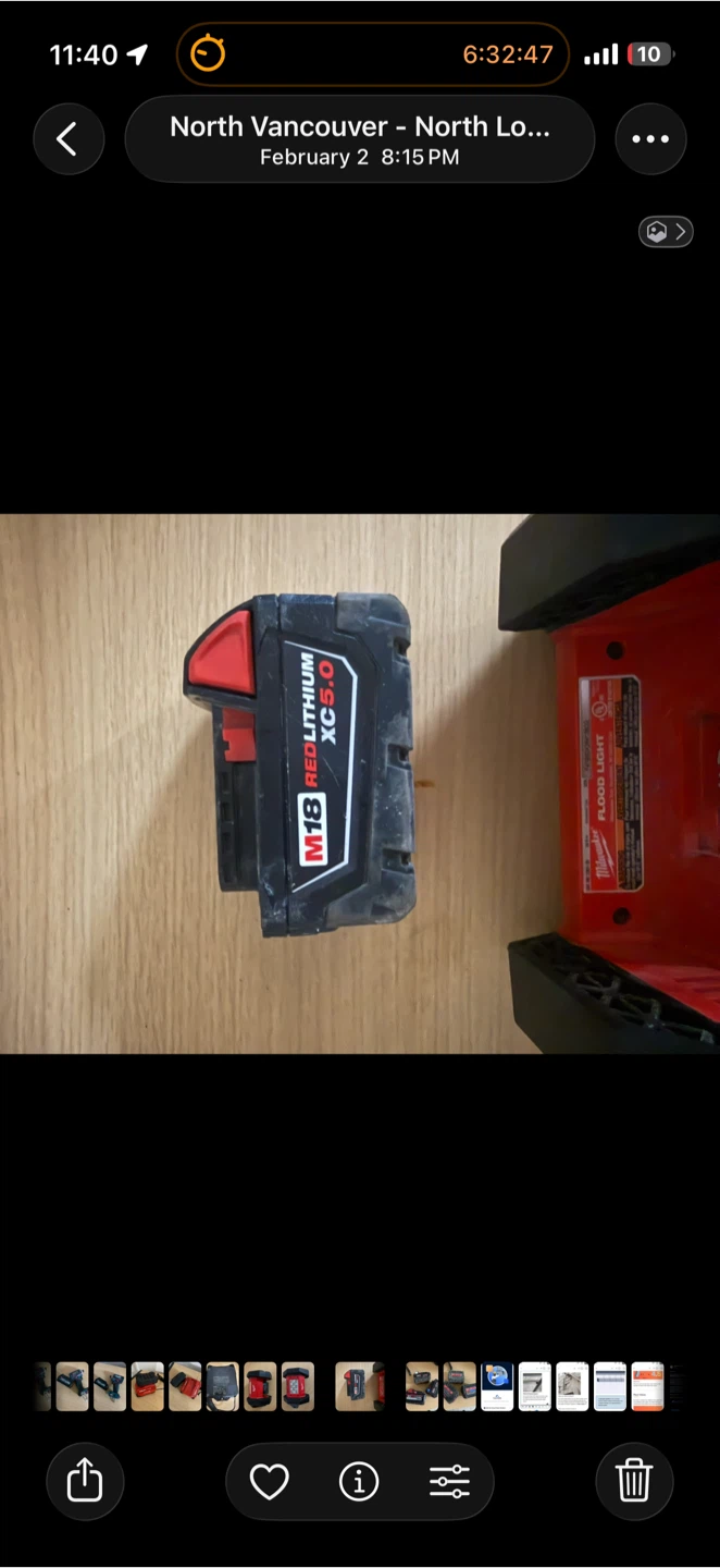 Milwaukee M18 Flood Light with XC 5.0 Battery - photo 2