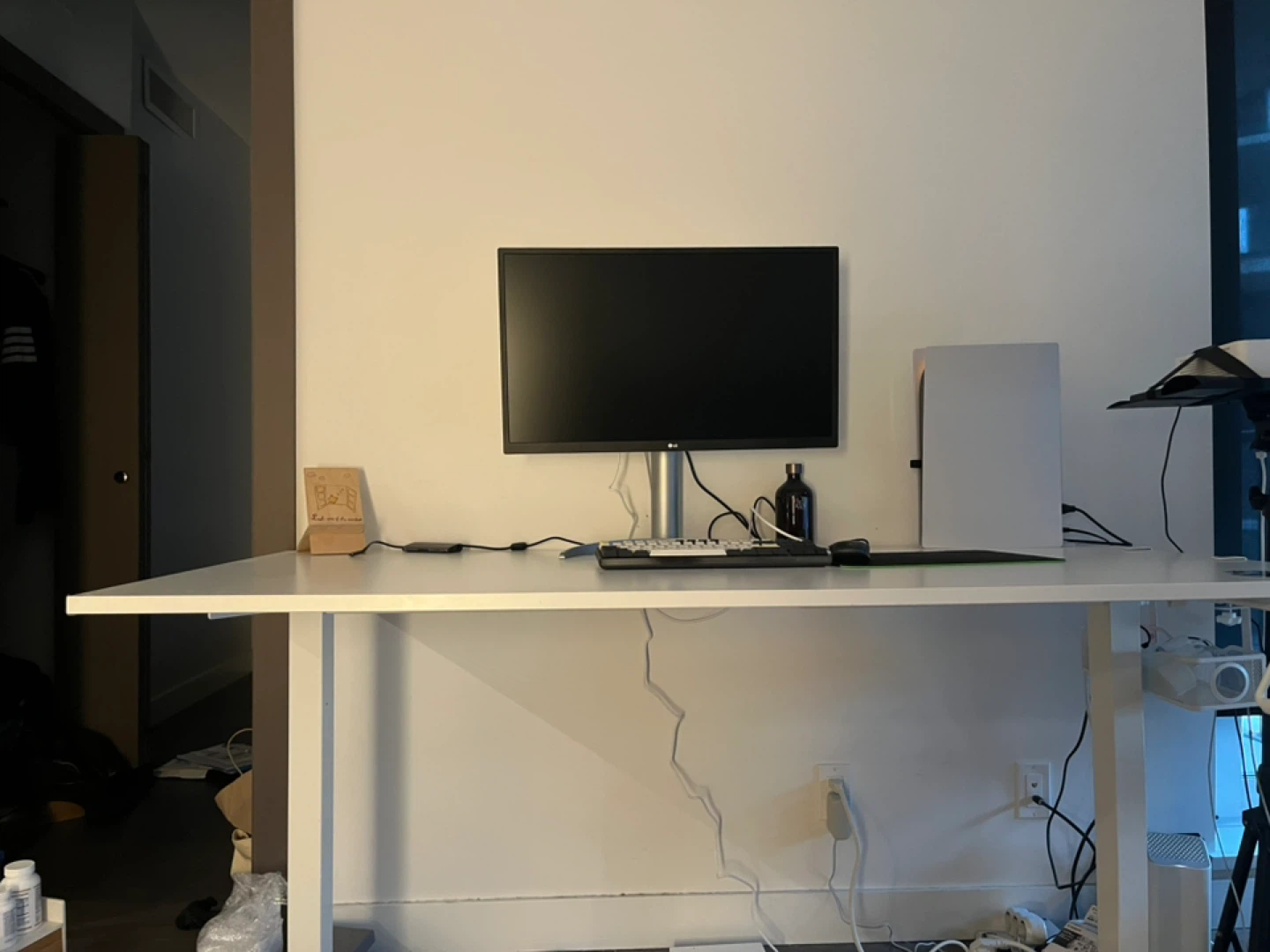 Ikea Trotten Standing Desk with Crank handle