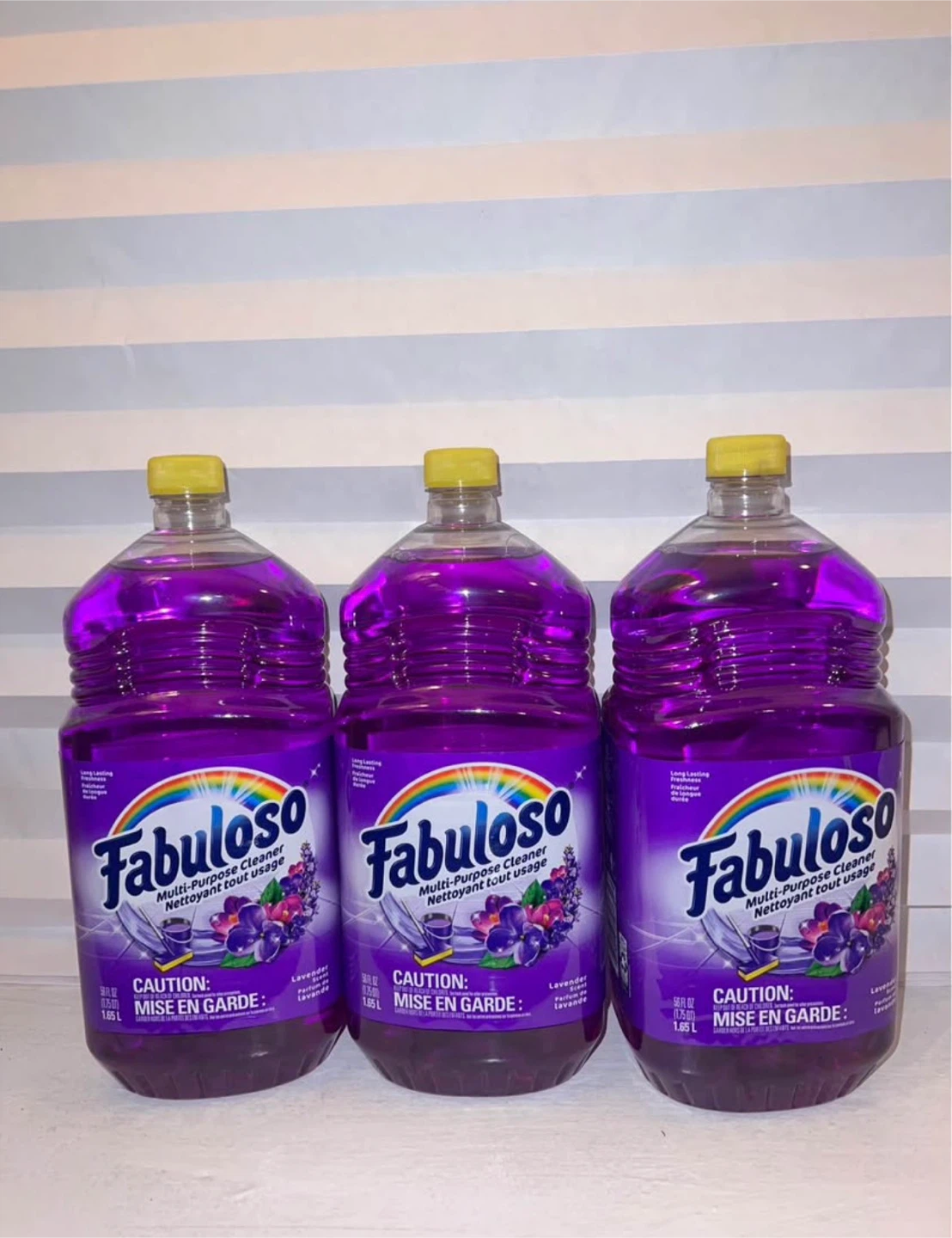 56 oz. Lavender Multi -Purpose Cleaner Fabuloso Pack of 3