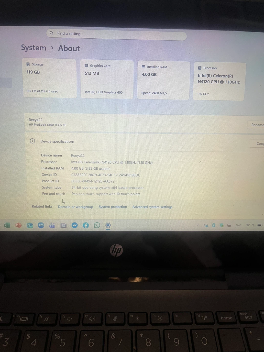 HP ProBook x360 11 G5 EE Convertible Laptop - photo 2
