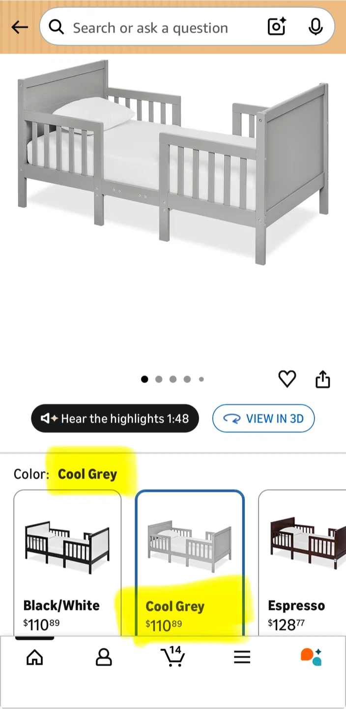 NEW Toddler Bed - photo 2
