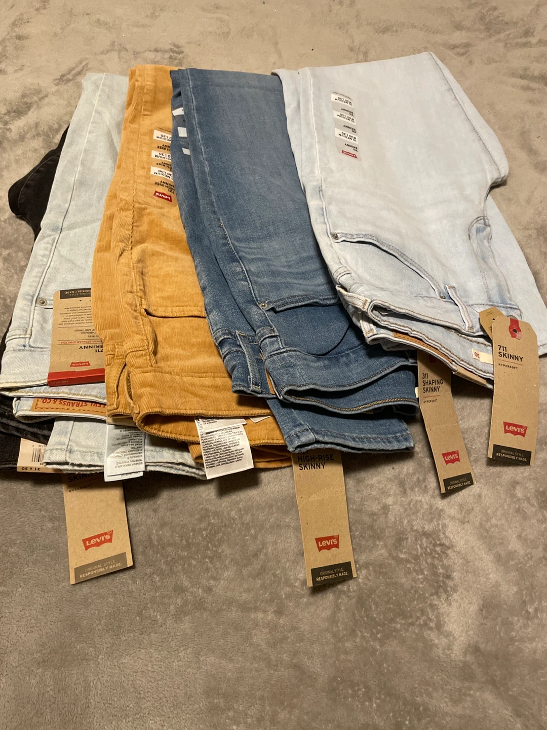Levi's 311 Skinny Jeans - Assorted Colors - photo 3