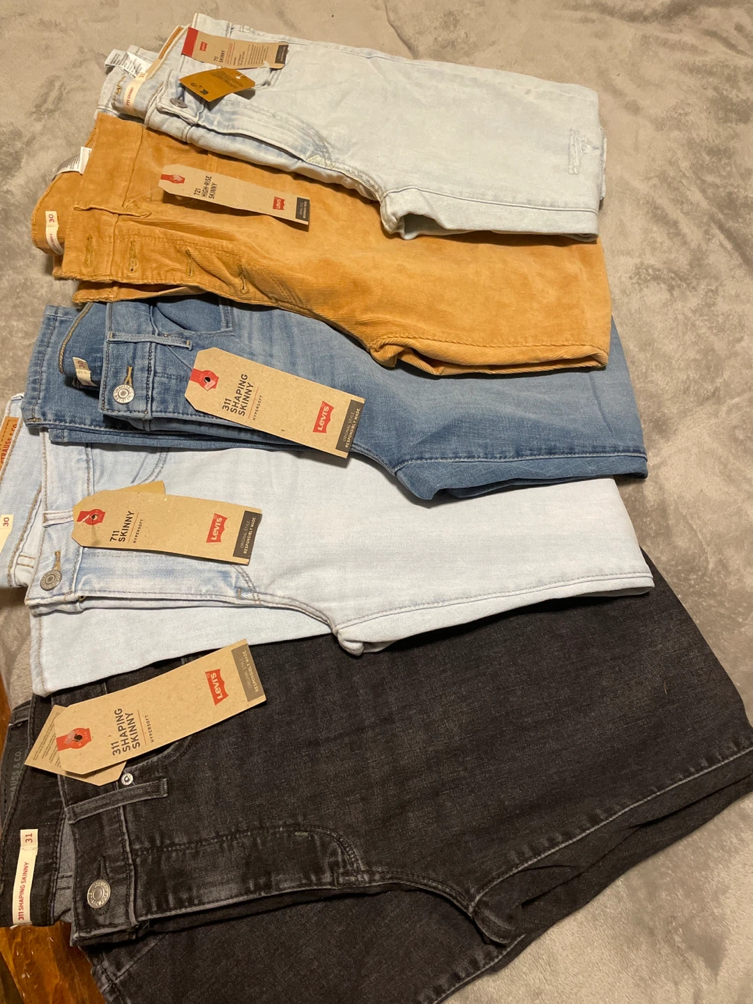 Levi's 311 Skinny Jeans - Assorted Colors