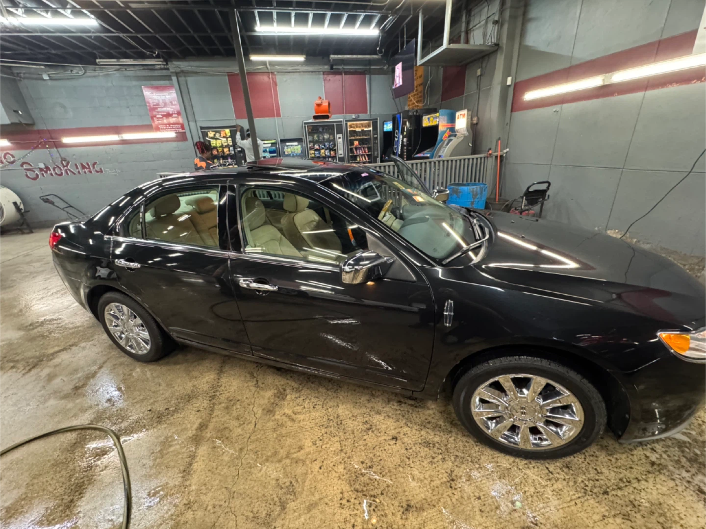 Black Lincoln MKZ Sedan