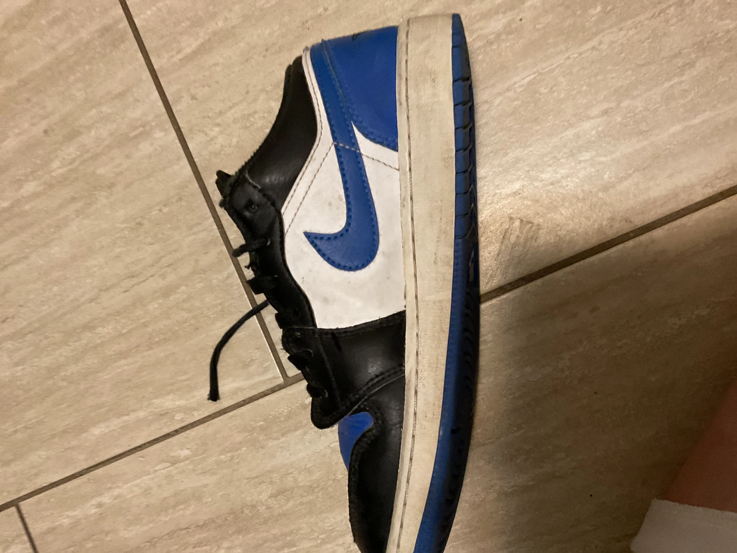 Air Jordan 1 Low SE Royal Blue Sneakers - photo 5