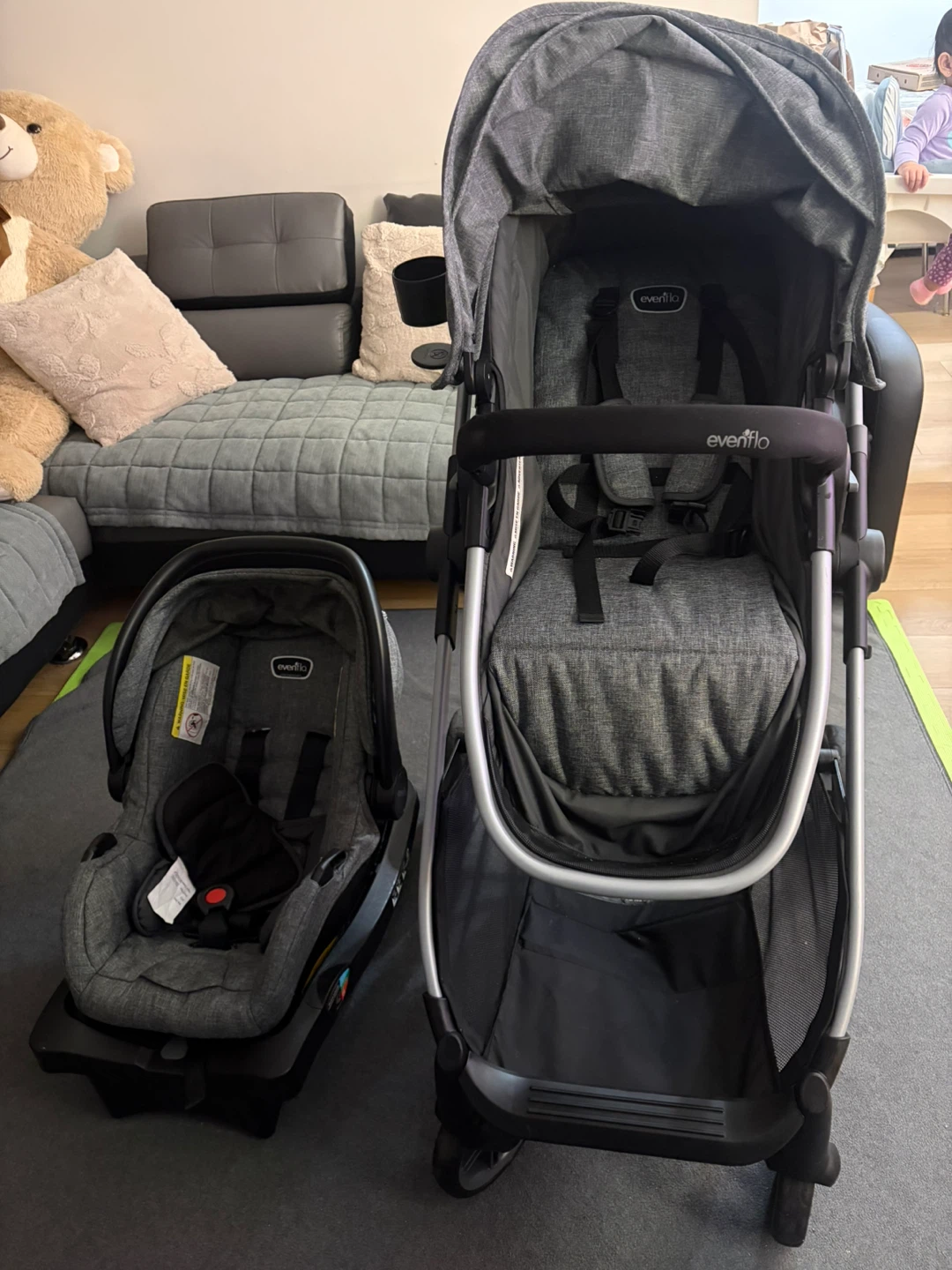 Evenflo Stroller and Car Seat Travel System